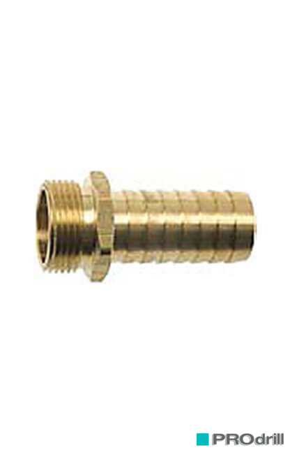 1-inch Male Shank Brass Coupling