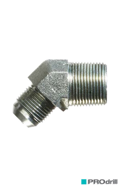 45° Male NPT to JIC