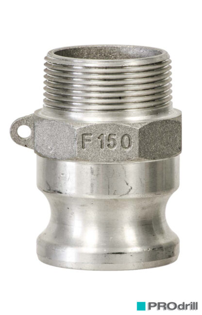 Camlock Male NPT Adapter - Aluminium