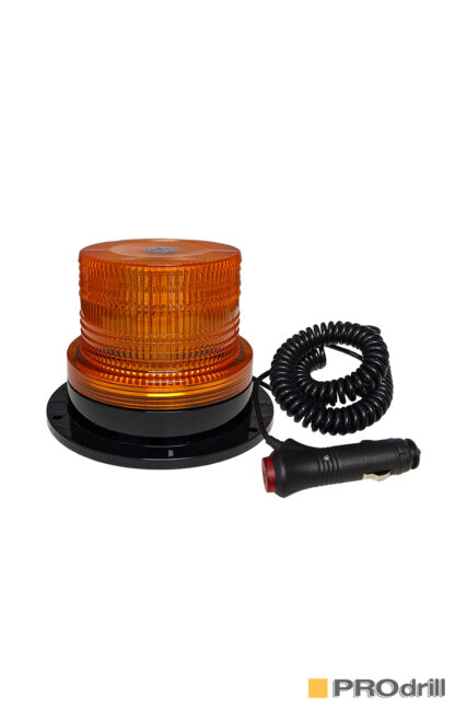 E333AM - 3.75” Amber LED Beacon